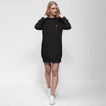 Load image into Gallery viewer, Women&#39;s Printed Hooded Sweater Dress
